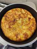 Tortilla de papa en sartén Essen