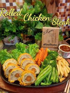 Foto resep Rolled chicken steak