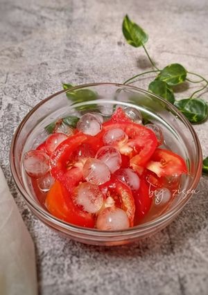 Foto resep Es Tomat