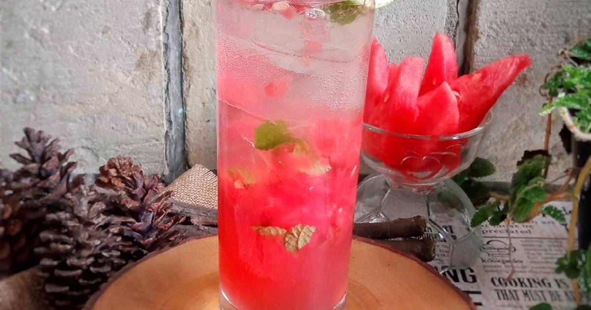 12 resep minuman mocktail sprite dan semangka enak dan mudah - Cookpad