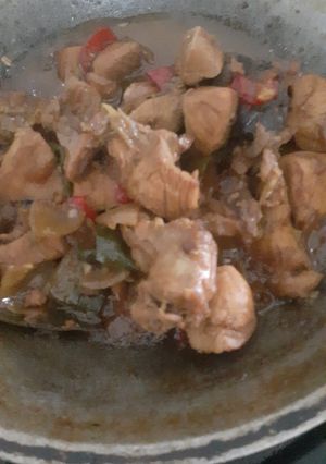 Foto resep Ayam lada hitam