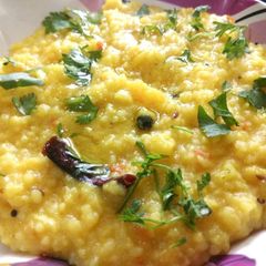 A picture of Daal khichdi.