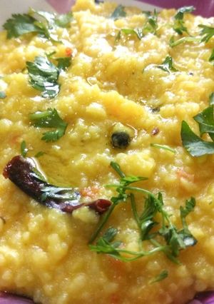 A picture of Daal khichdi.