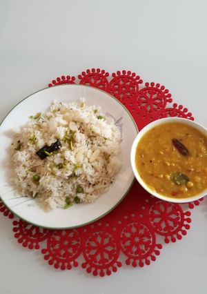 A picture of Jeera rice / cumin rice.
