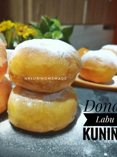 Foto resep 09.2020.Donat Labu Kuning (plus tips menggunakan hand mixer)