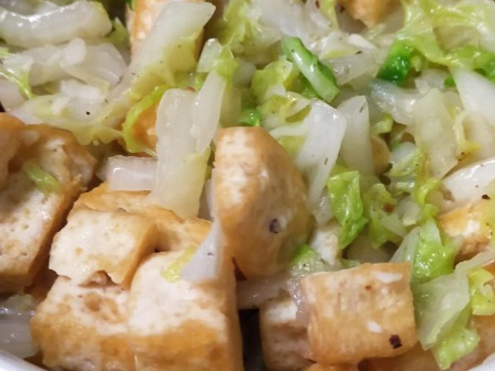 Cara Mudah Membikin Resep Sawi Putih tumis Tahu yang Lezat Sekali Anti Ribet, Mantap Sekali