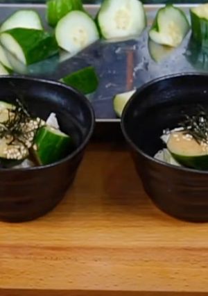 胡麻小黃瓜嫩雞胸 的食譜成品照片