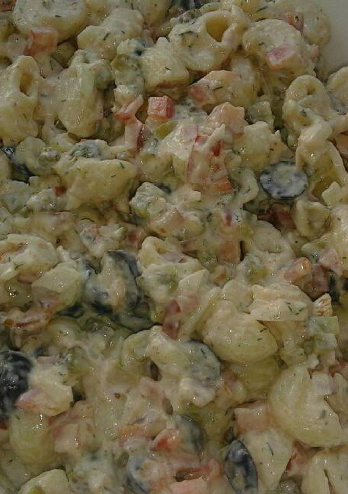 Una foto de Ensalada alemana de pasta