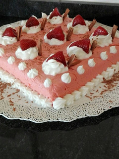 Una foto de Pastel de bavaroise