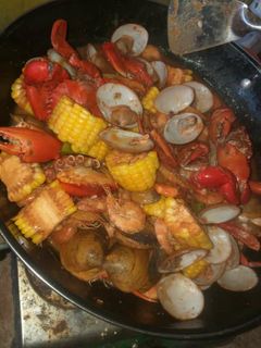 Foto resep Seafood asam manis pedas