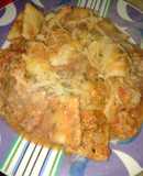 Ravioles con salsa de atún