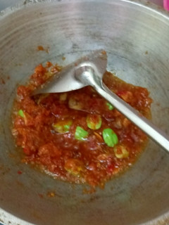 Foto resep Sambel Pete bawang goreng