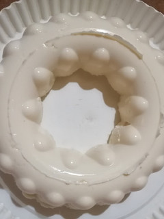 Una foto de Gelatina cremosa de piña