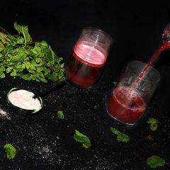 A picture of Beetroot Ginger Juice.