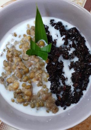 Foto resep Bubur Kacang Ijo mix Ketan Hitam