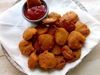 Lotus stem fritters