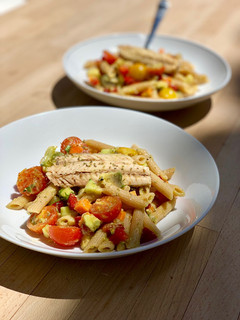 Una foto de Ensalada de pasta fresquita