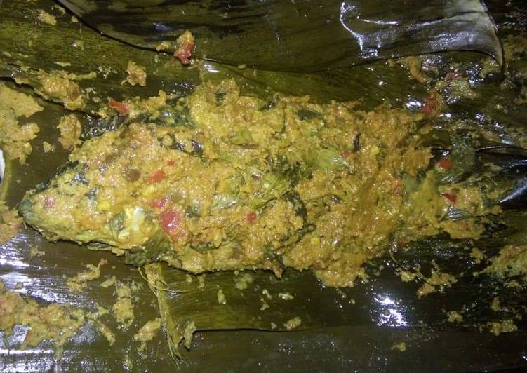 Bahan-bahan Pepes mas berselimut yang nikmat Untuk Jualan