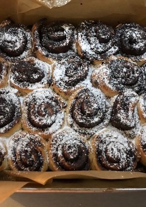 Házi kakaós csiga recept fotója