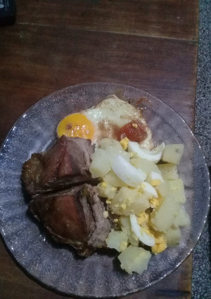 Una foto de Carne al horno