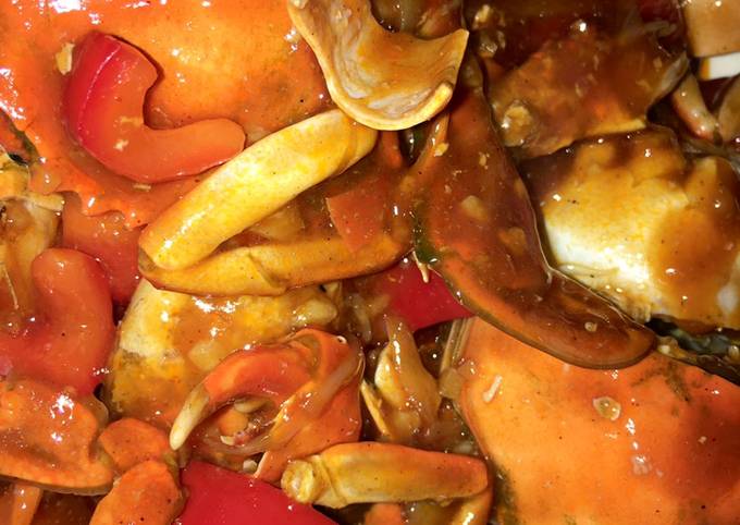 Kepiting Asam Manis Mudah