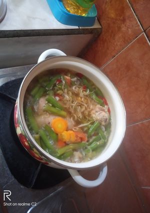 Foto resep Asem asem buncis ayam