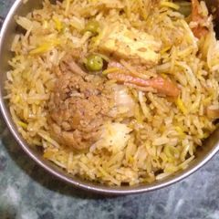 A picture of Vegetable fried rice.