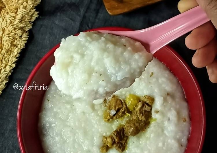 Siap Saji Bubur Cepat Saji Ala Warung