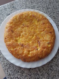 Una foto de Tortilla con chorizo