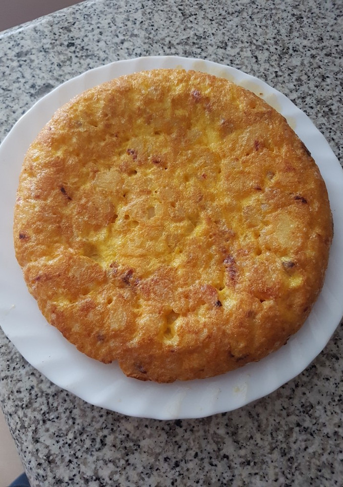 Una foto de Tortilla con chorizo