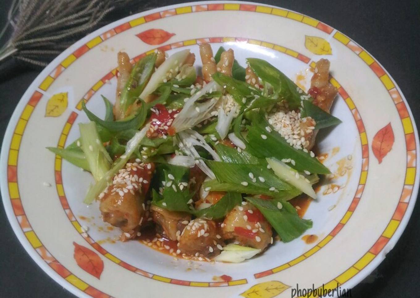 Ceker pedas ala Korea