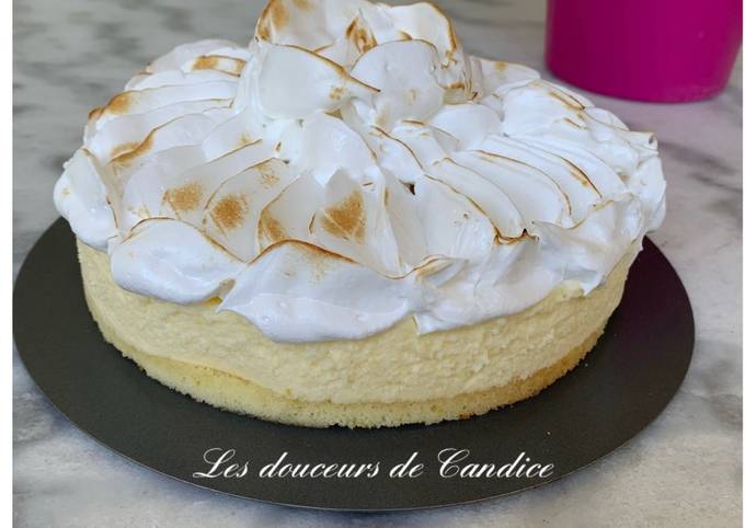 Recette Délicieuse Gâteau nuage au citron