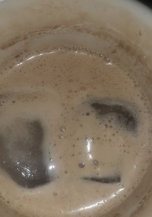 Una foto de Licuado de café y Esencia de vainilla