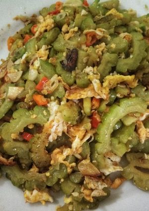Foto resep Tumis Paria Telur