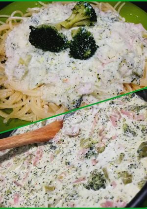 Una foto de Salsa brócoli express