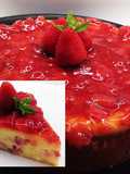 Torta ricotta e fragole
