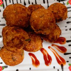A picture of Bread Sweetcorn aappe.