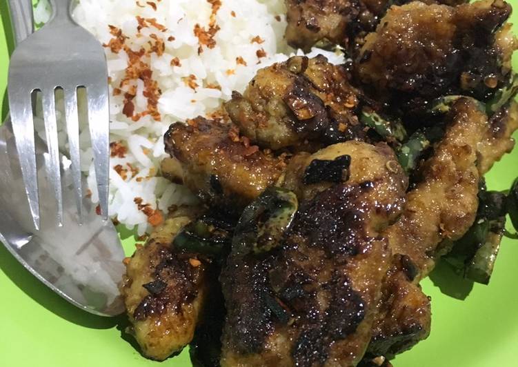 Resep Caramelized Soy Fried Chicken, Enak