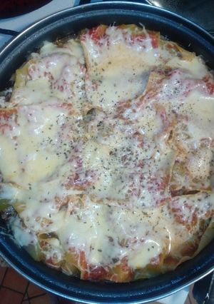 Hamis zöldséges lasagne recept fotója