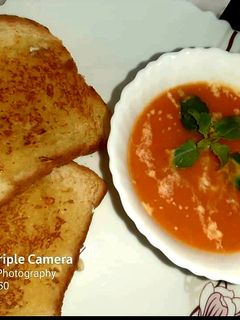 টোম্যাটো স্যুপ (tomato soup recipe in bengali) রেসিপির প্রধান ছবি