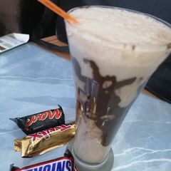 A picture of Milo Banana shake.