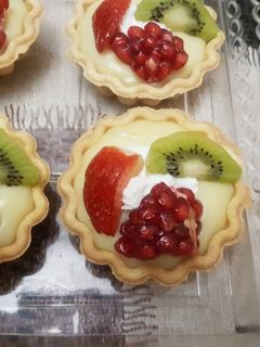 عکسی از دستور تارتلت میوه با کرم پاتیسیر