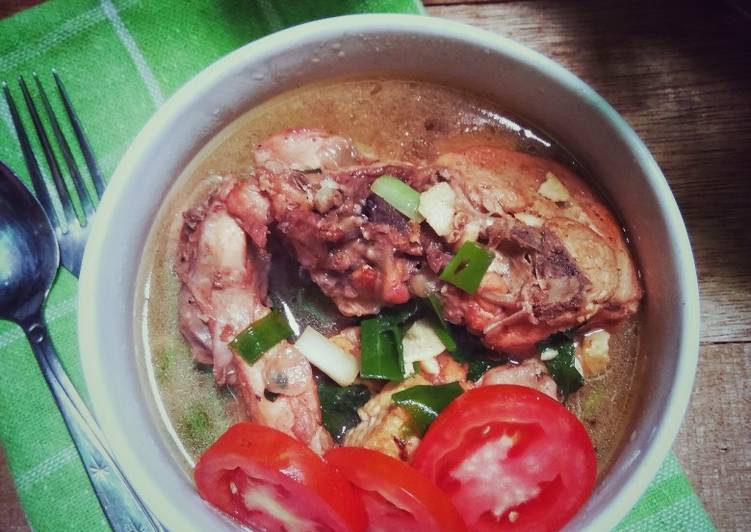 SOP cemplung Ayam Tahu