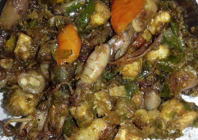 Resep Sambal cumi asin pedaass, Lezat Sekali