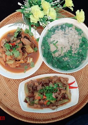 Hình của món Mâm cơm miền Bắc.