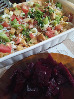 Una foto de Ensalada con vegetales