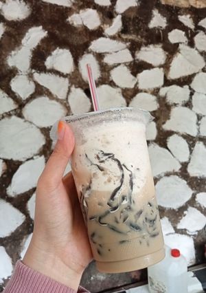 Foto resep Es Capcin (Cappucino Cincau)