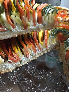"Hypnose" - Quiche mit Zucchini und Möhren Rezepthauptbild