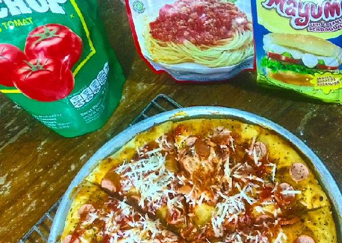 Resep Cara Membuat Pizza Ala Rumahan - Sederhana Tapi Enak Tenan Oleh ...