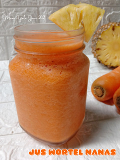Foto resep Jus Wortel Nanas Kunyit